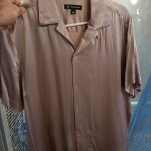 Inc mens satin shirt